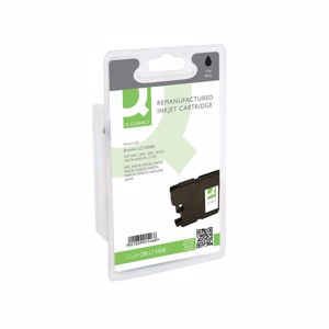 Office Remanufactured Inkjet Cartridge Page Life 450pp Black Brother LC1100BK Alternative