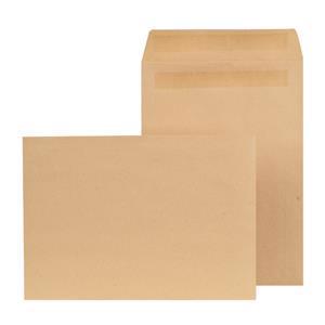 Office Envelopes FSC Recycled Pocket Peel & Seal 115gsm 381x254mm Manilla Pack 250